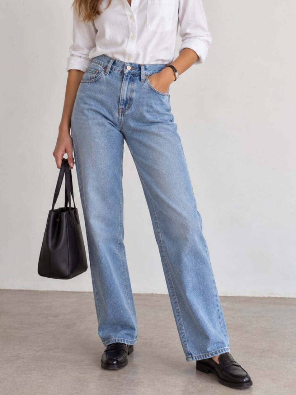 Levi's 505 Women's Straight Leg Jeans W29 L32 Light Wash Blue Denim Pants